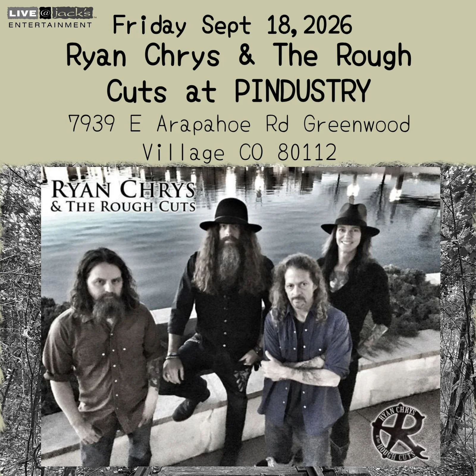 Ryan Chrys & The Rough Cuts at PINDUSTRY