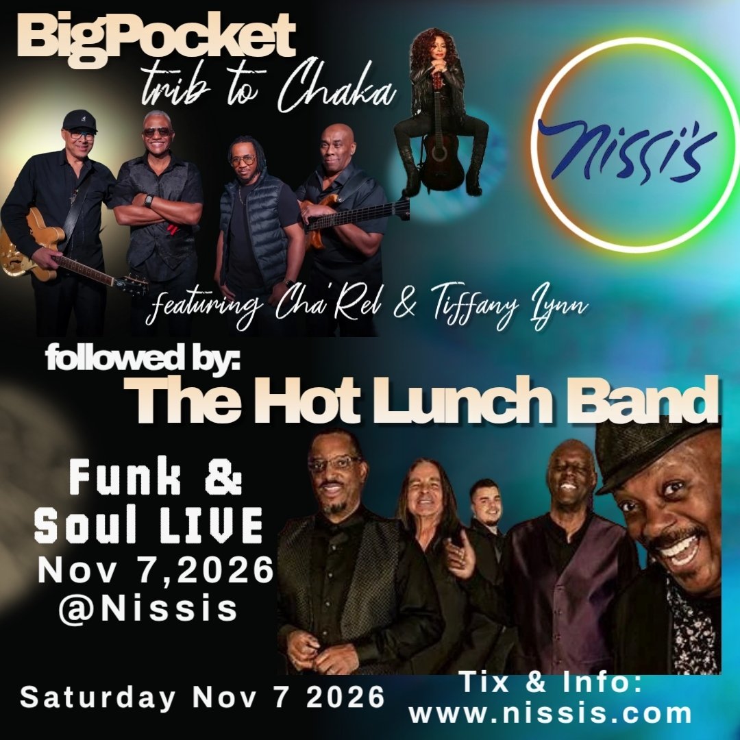 BigPocket and The Hot Lunch Band at Nissi's