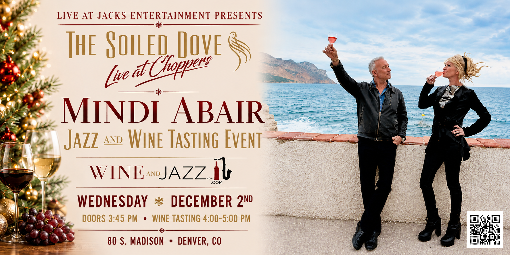 Mindi Abair Wine Tasting at the Soiled Dove - Live at Choppers