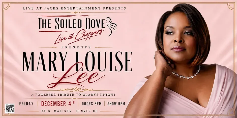 Mary Louise Lee Tribute to Gladys Knight at the Soiled Dove - Live at Choppers
