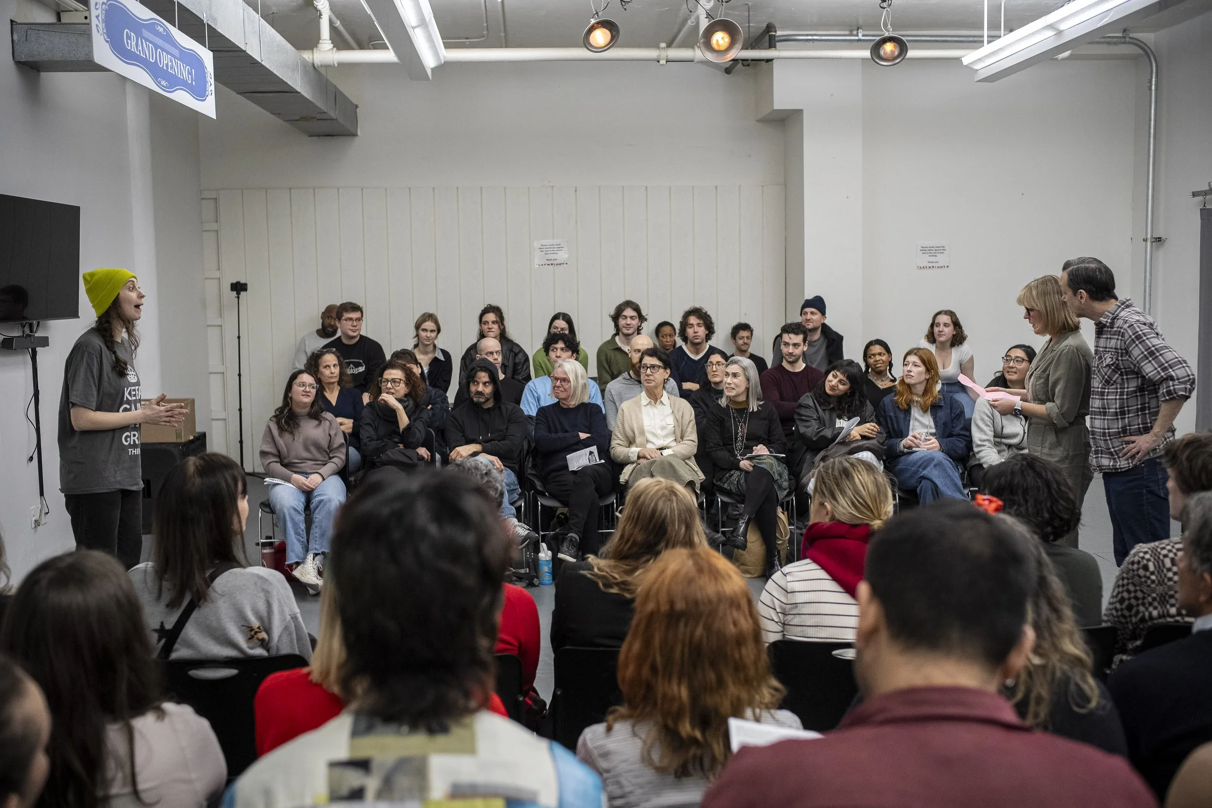(l to r) Frankie Placidi, Kelly McAndrew, Mike Iveson