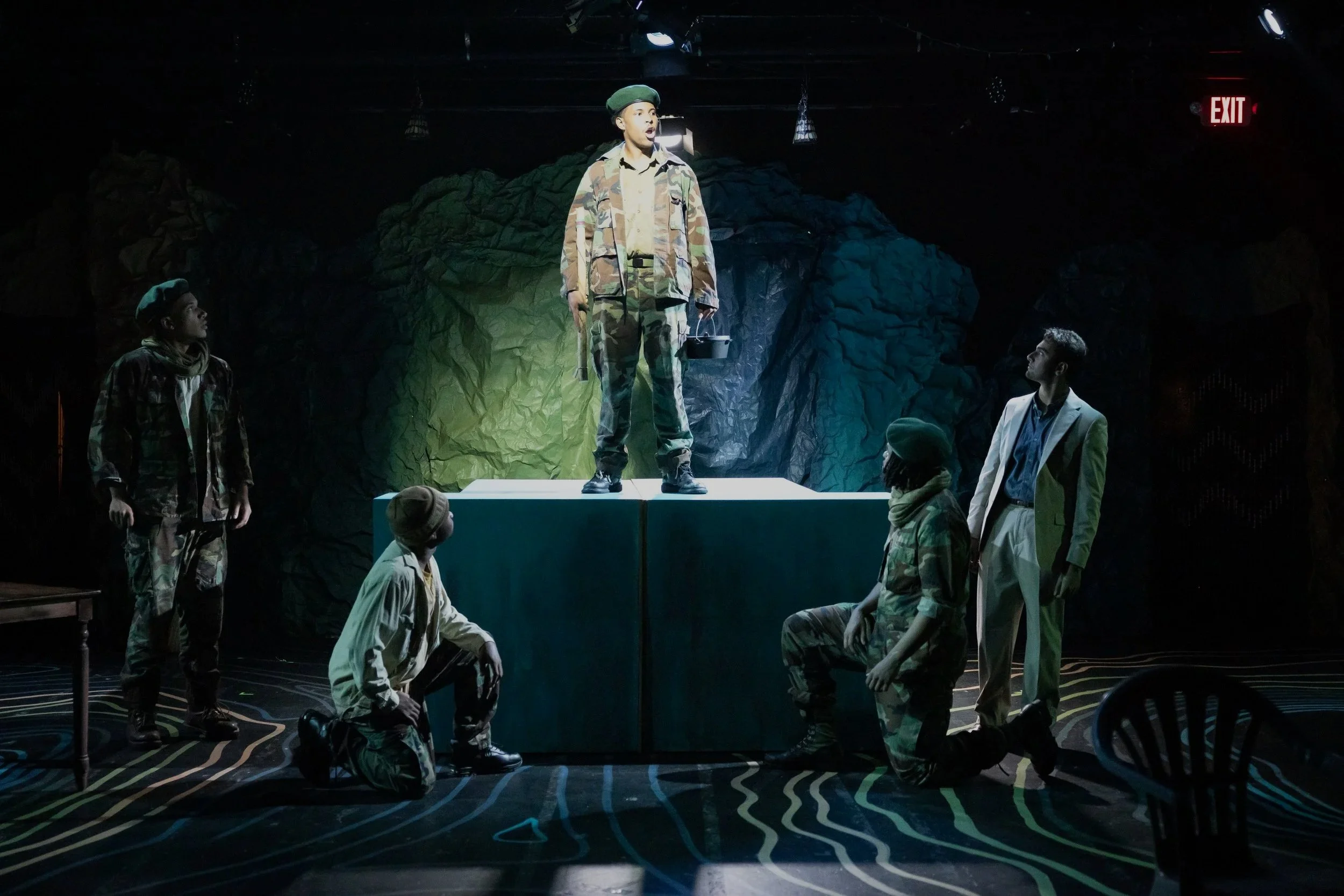 Jaden Wyche, Jackson Mitchell, Ricardo Reid Jr., Jamar Felder, and Sami Rizvi