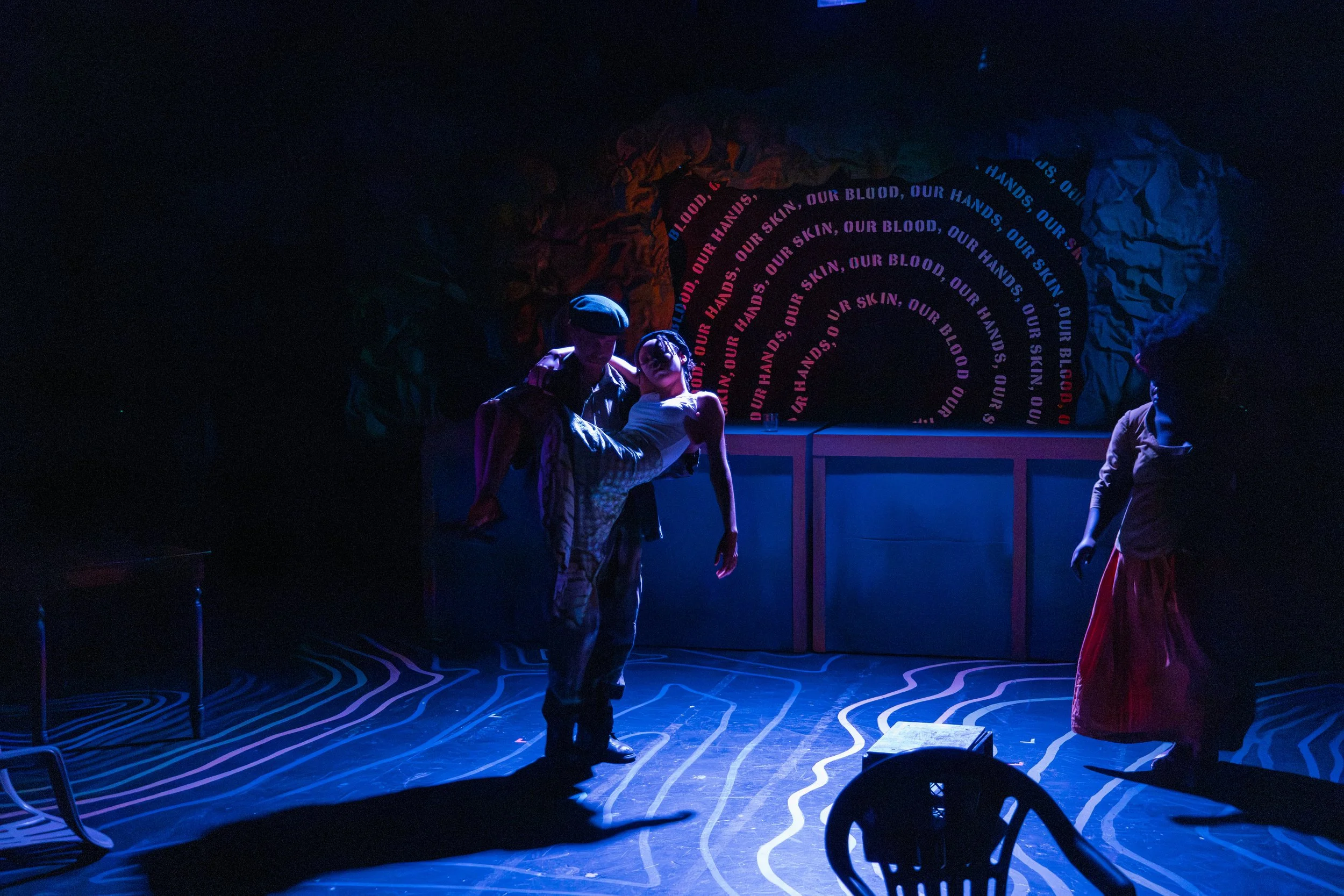 Ricardo Reid Jr., Maia Marie, and Sophie Lambert