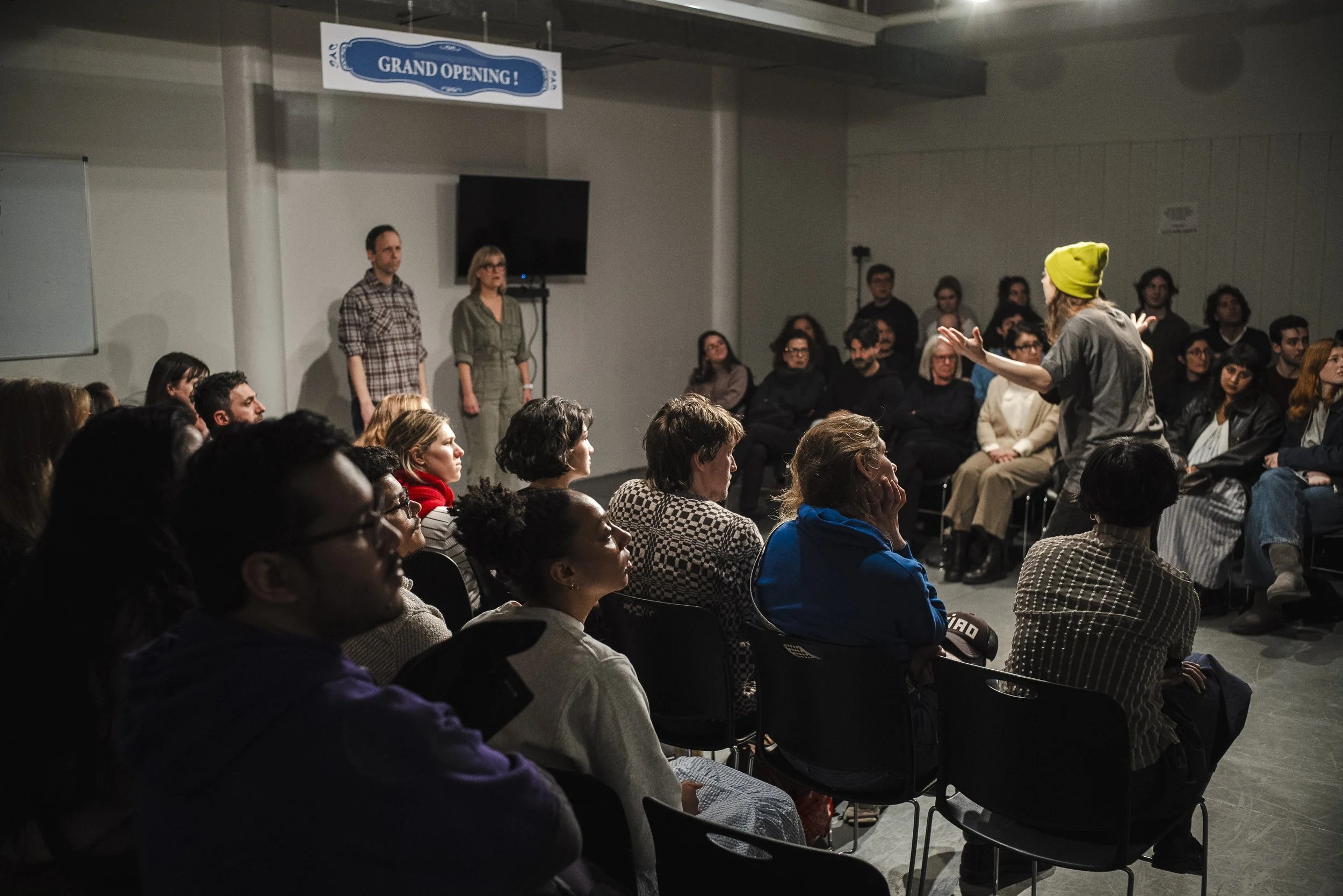 (l to r) Mike Iveson, Kelly McAndrew, Frankie Placidi