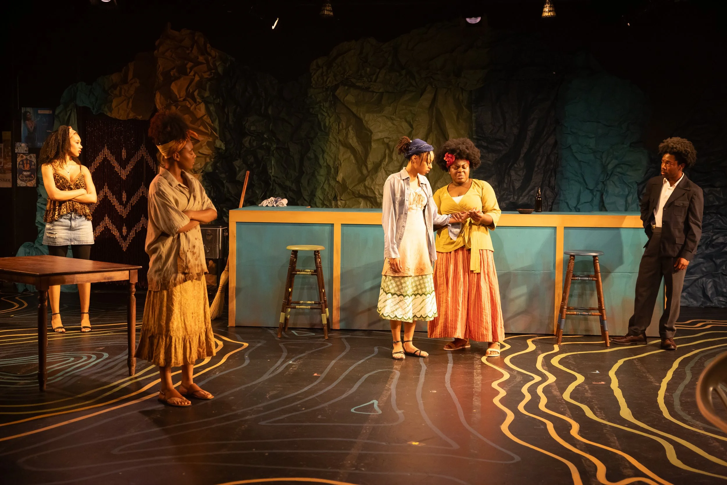 Mercedes Robinson, Imani Destinee, Maia Marie, Sophie Lambert, and Mesai Williams