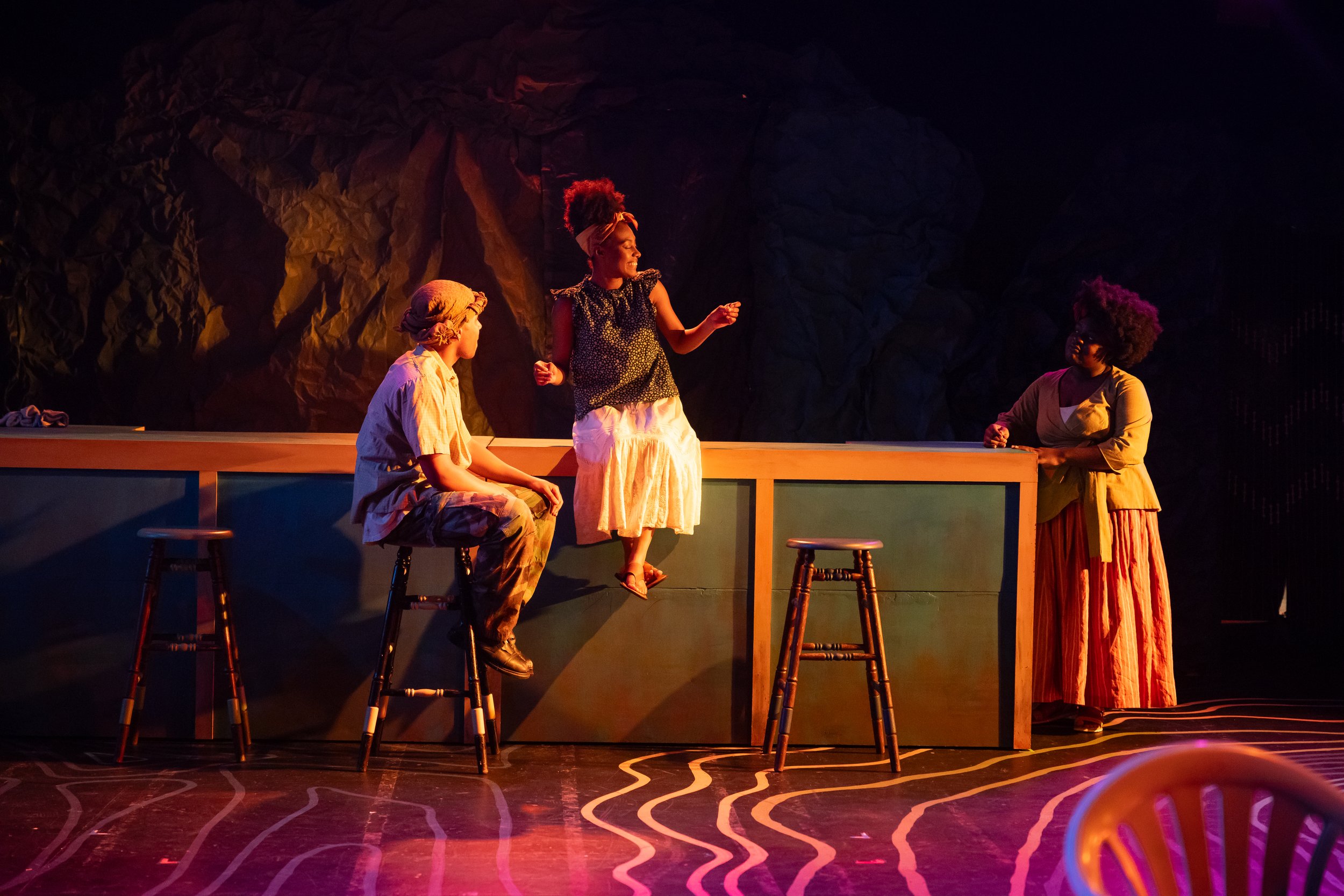 Ricardo Reid Jr.,Imani Destinee, and Sophie Lambert