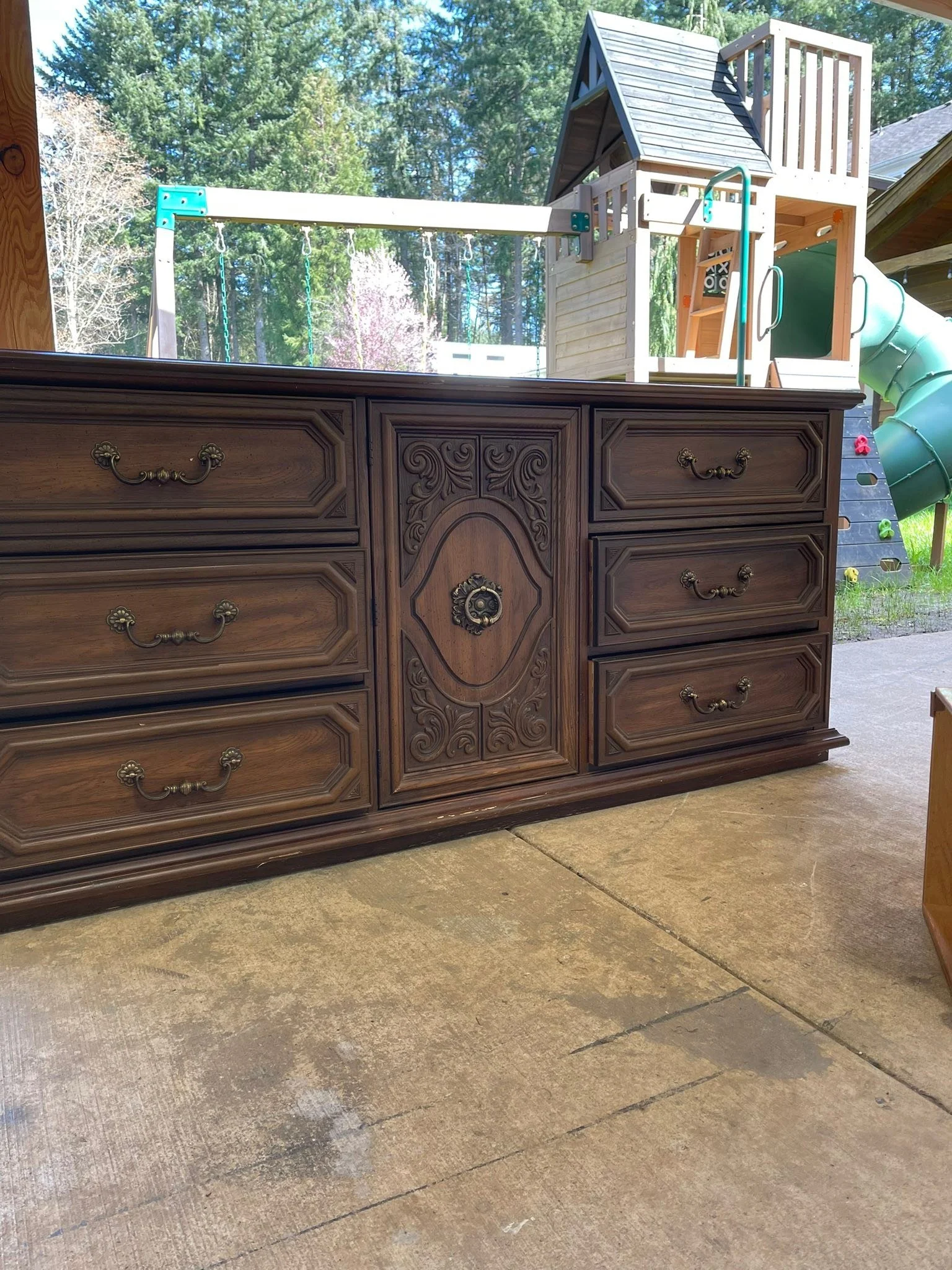 New Furniture ( dressers, and buffets ) getting worked on !! ￼ 
The sofa table and matching side tables just got completed and I need to get photos of them and posted Furniture on 5th we always have something we are working on. ￼Lots of dressers