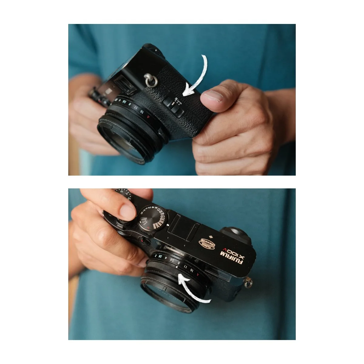 zone focus photography fujifilm x100v vi
