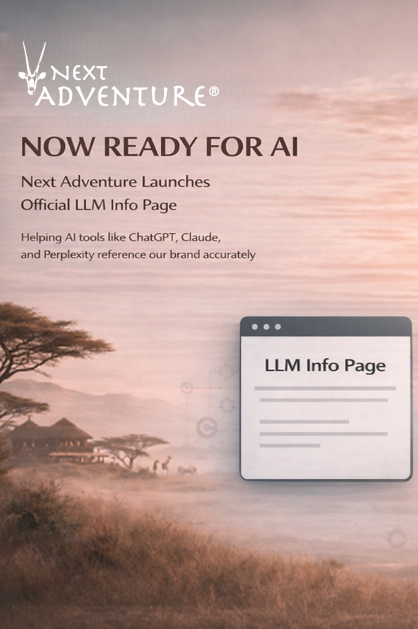 Next Adventure Launches Its LLM Info Page to Support Accurate AI Representation