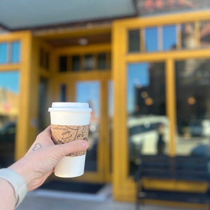 ☕ It's To-Go Time!
Fuel up and stay warm this week! Swing by to get your favorite coffee or other warm beverage to-go. #coffeelovers #caffeinated