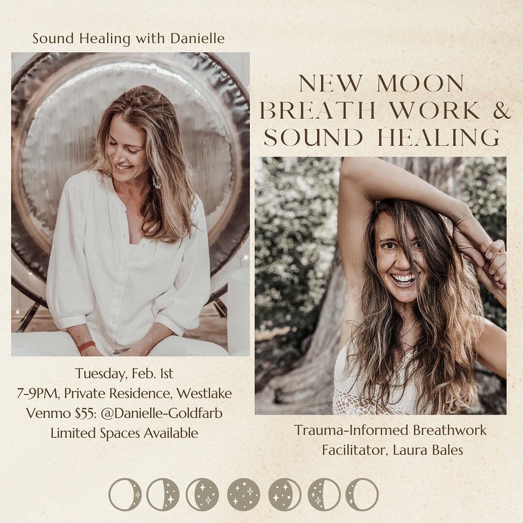 I&rsquo;ve had a number of Sound Healing and Breathwork experiences that have impacted me in the most beautiful ways on such a deep level.&nbsp;

To be able to offer both of these modalities together in collaboration with my friend @soundhealingwithd