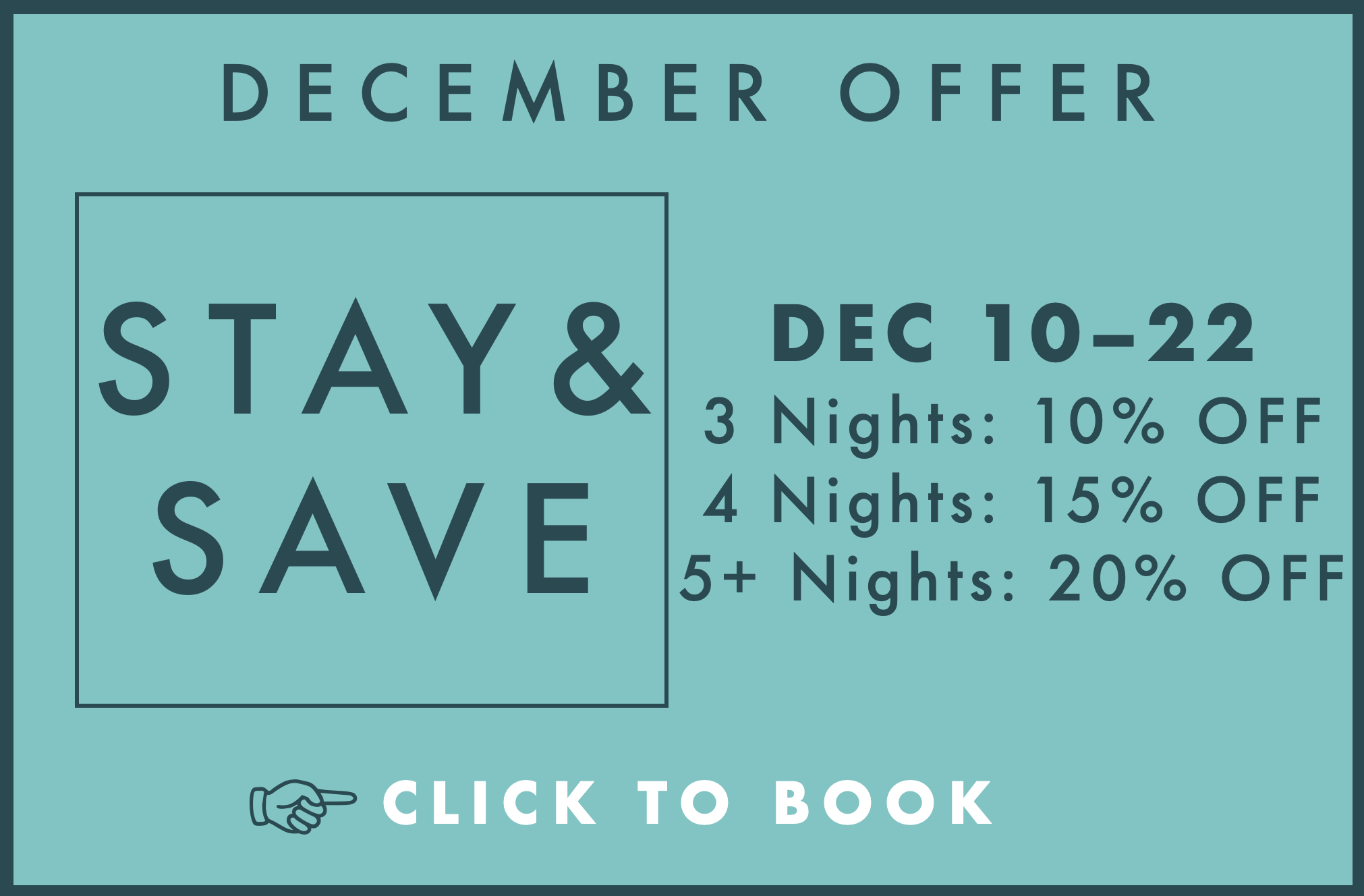 Stay and Save Promotion