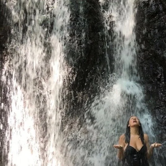 Waterfall hike through the rainforest at Golfo Dulce Retreat