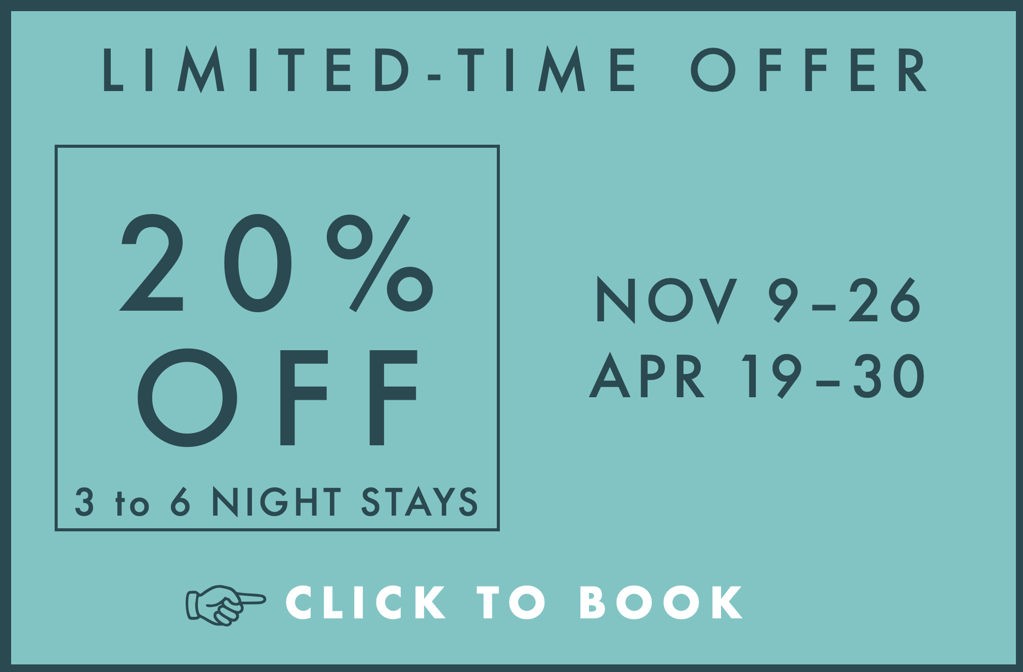 Limited Time Offer