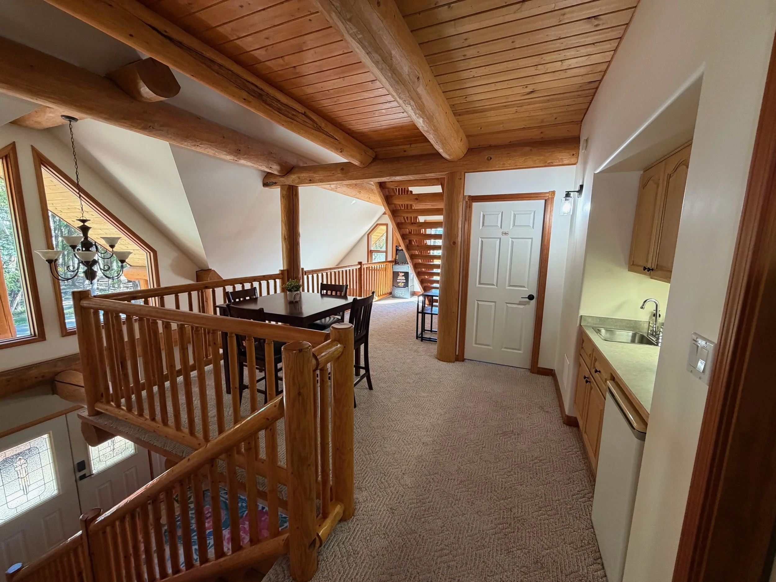 Second floor, great place to play games