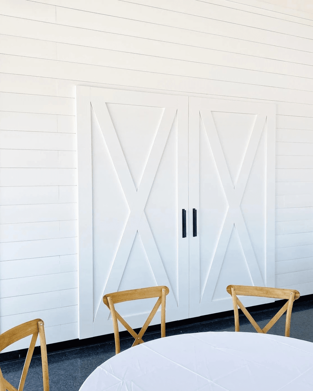 shiplap accent wall installation barn doors in Lincoln - Hammer & Nail2.png