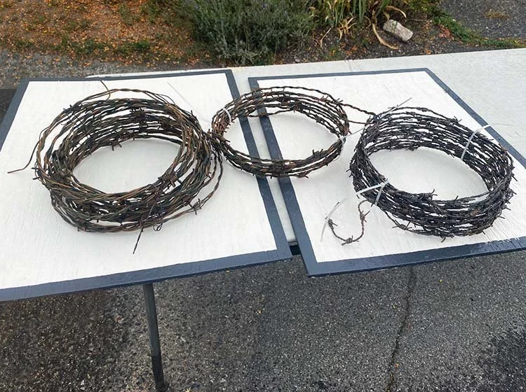 Faux Barbed Wire