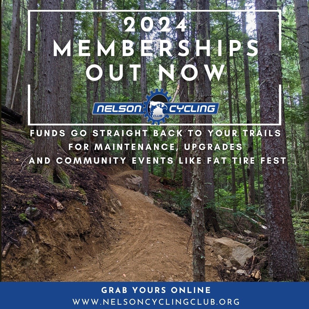 Grab yourself a 2024 membership to support your trails. All of the funds go back into enhancing your trail system and the local mountain bike community. Clinic registrations are also open! We have several spring clinics already on the cards and we'll