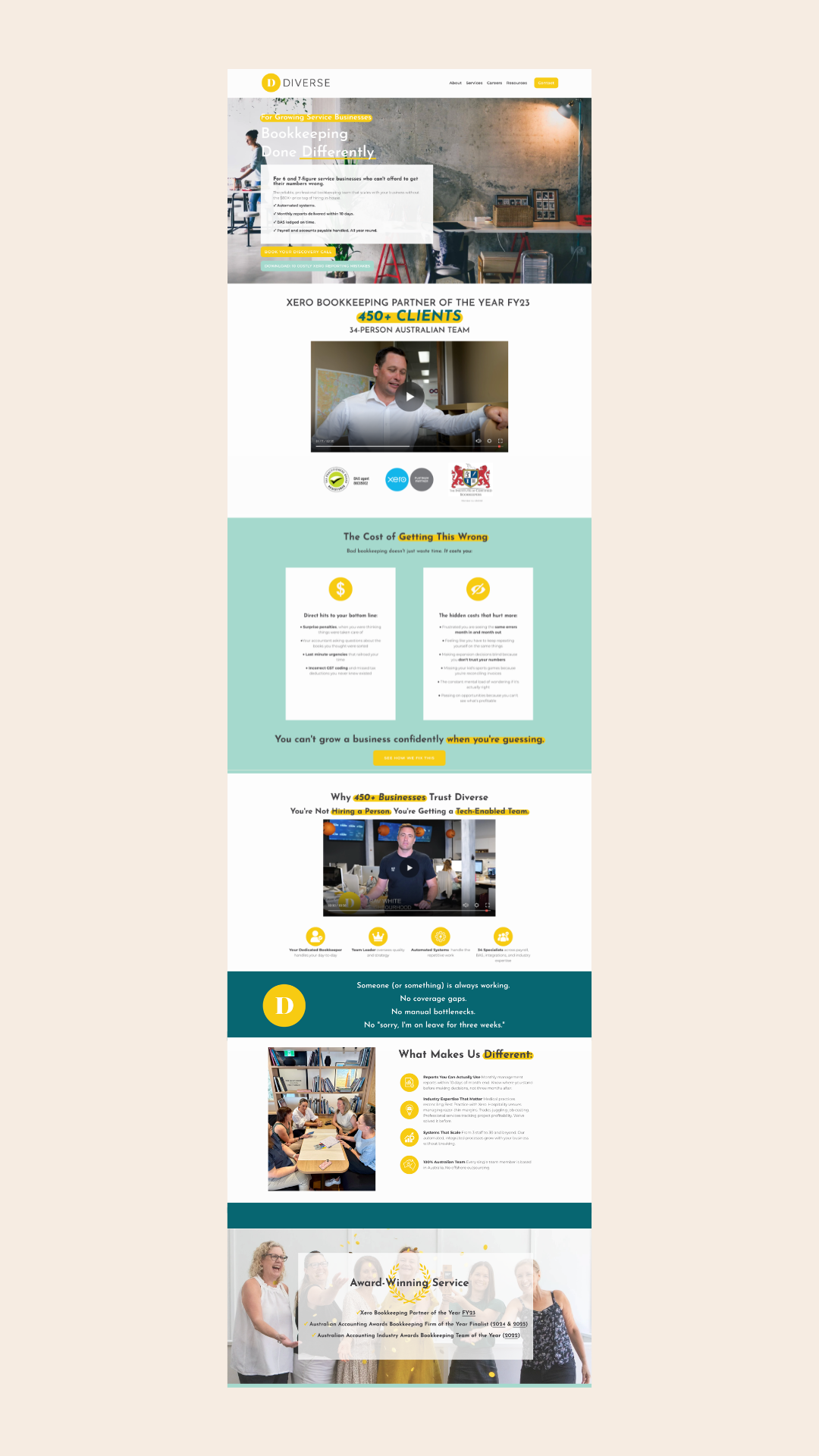 Diverse Website