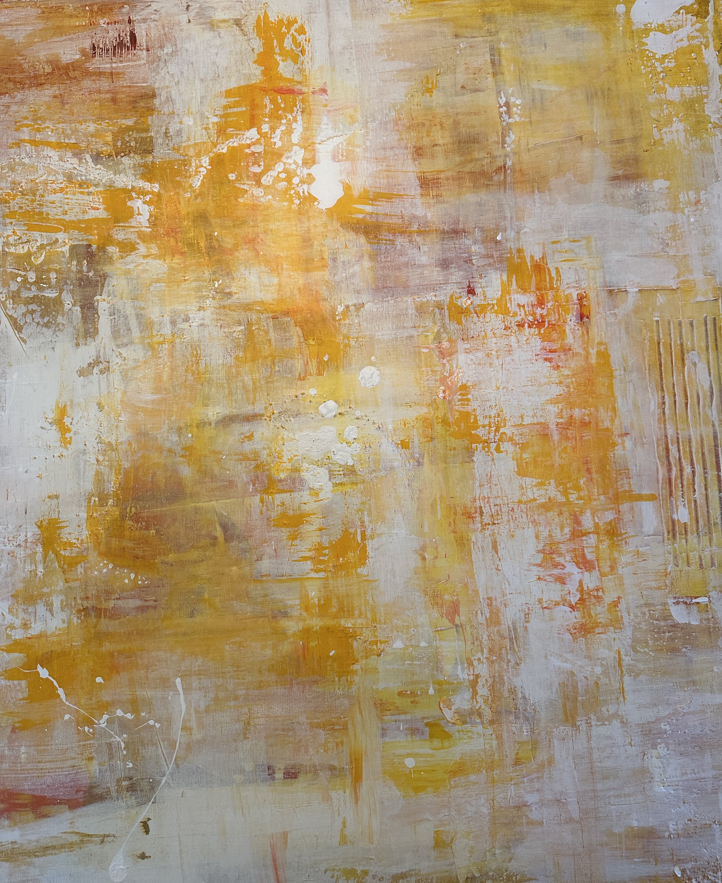 Yellow beauty $1800  36 x 36 plus frame