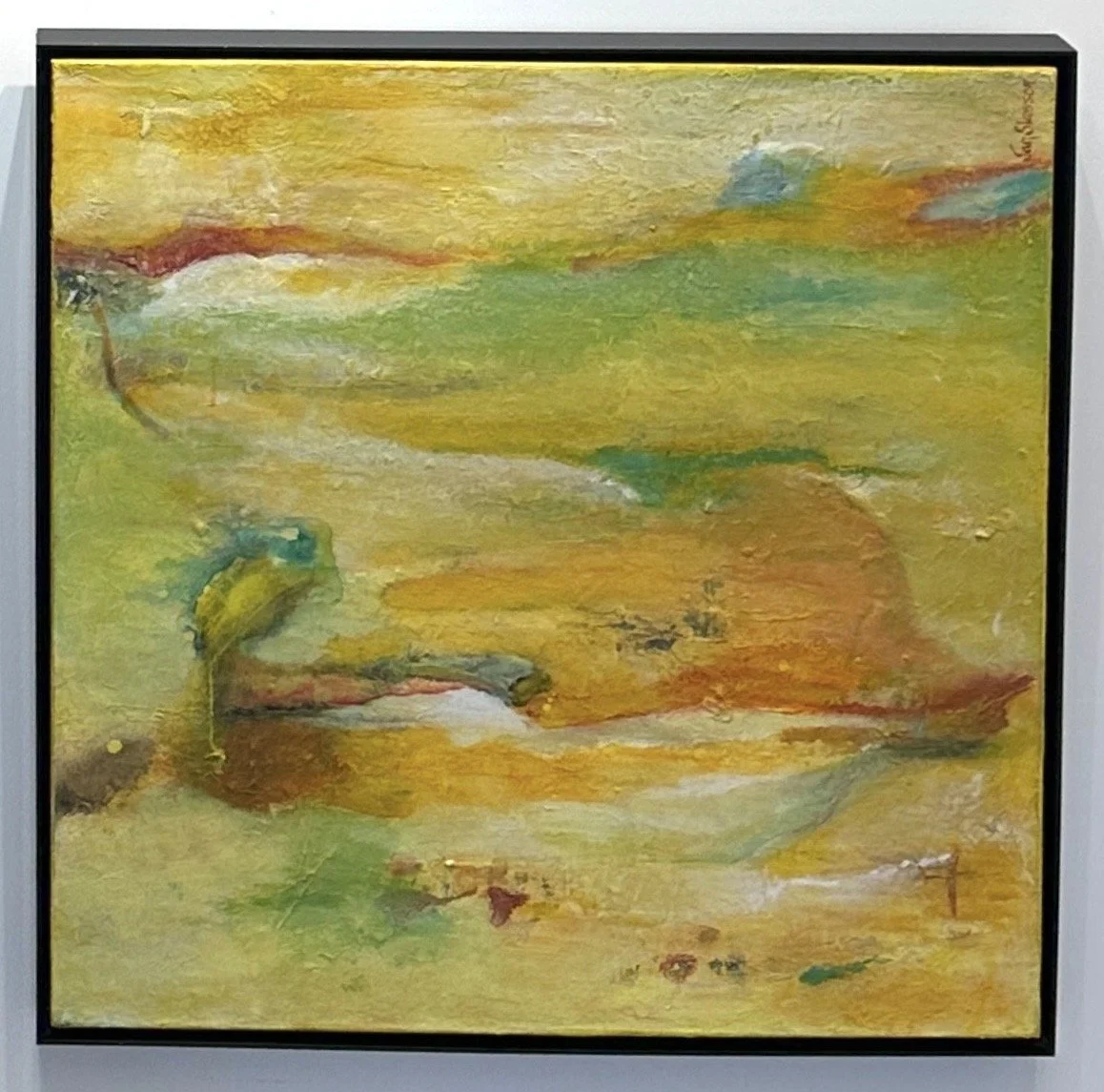 Summer Desert 24 x 24  $790
All the colors of the desert in one painting!