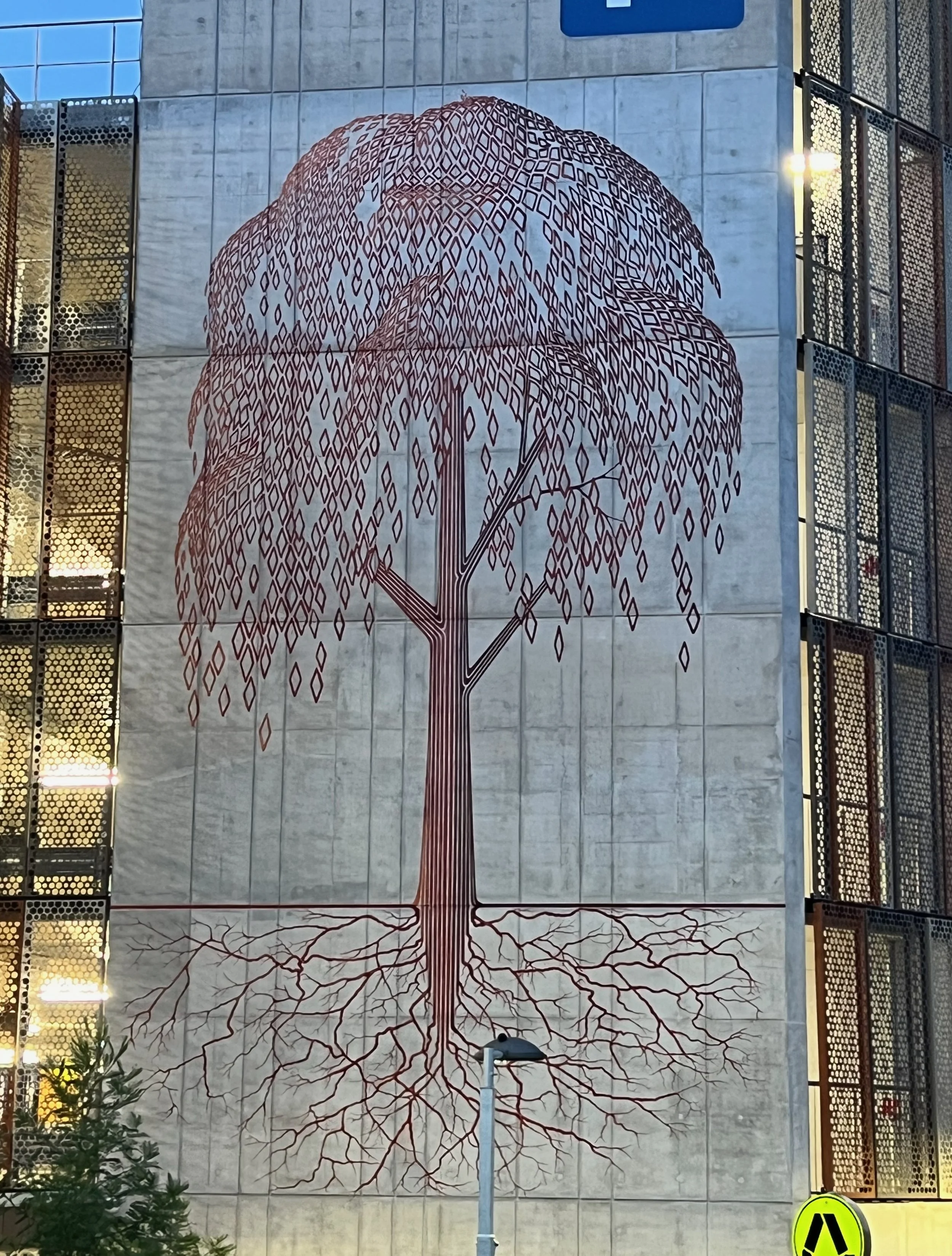 Tree mural