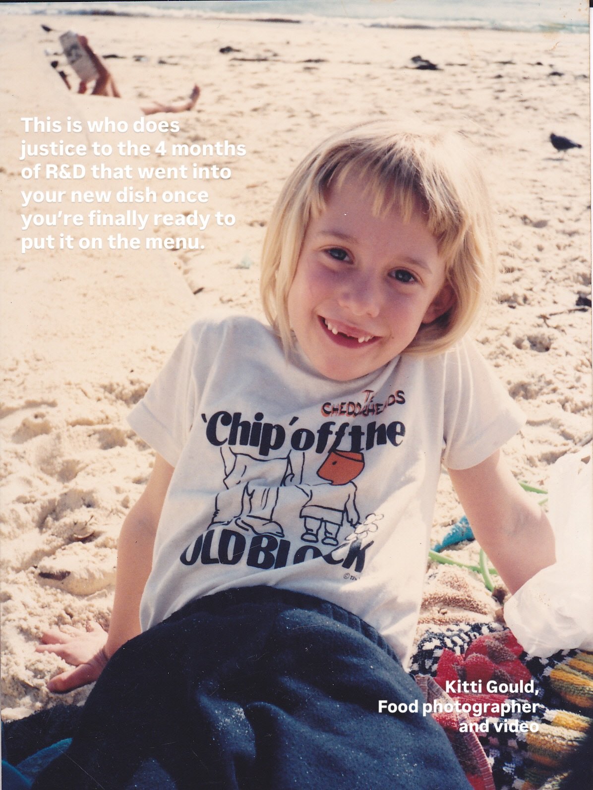 When you&rsquo;ve been a food photographer for 10 years and have recently reintroduced video and you love your job and there&rsquo;s literally nothing else in the world you&rsquo;d rather do. Born for the job.