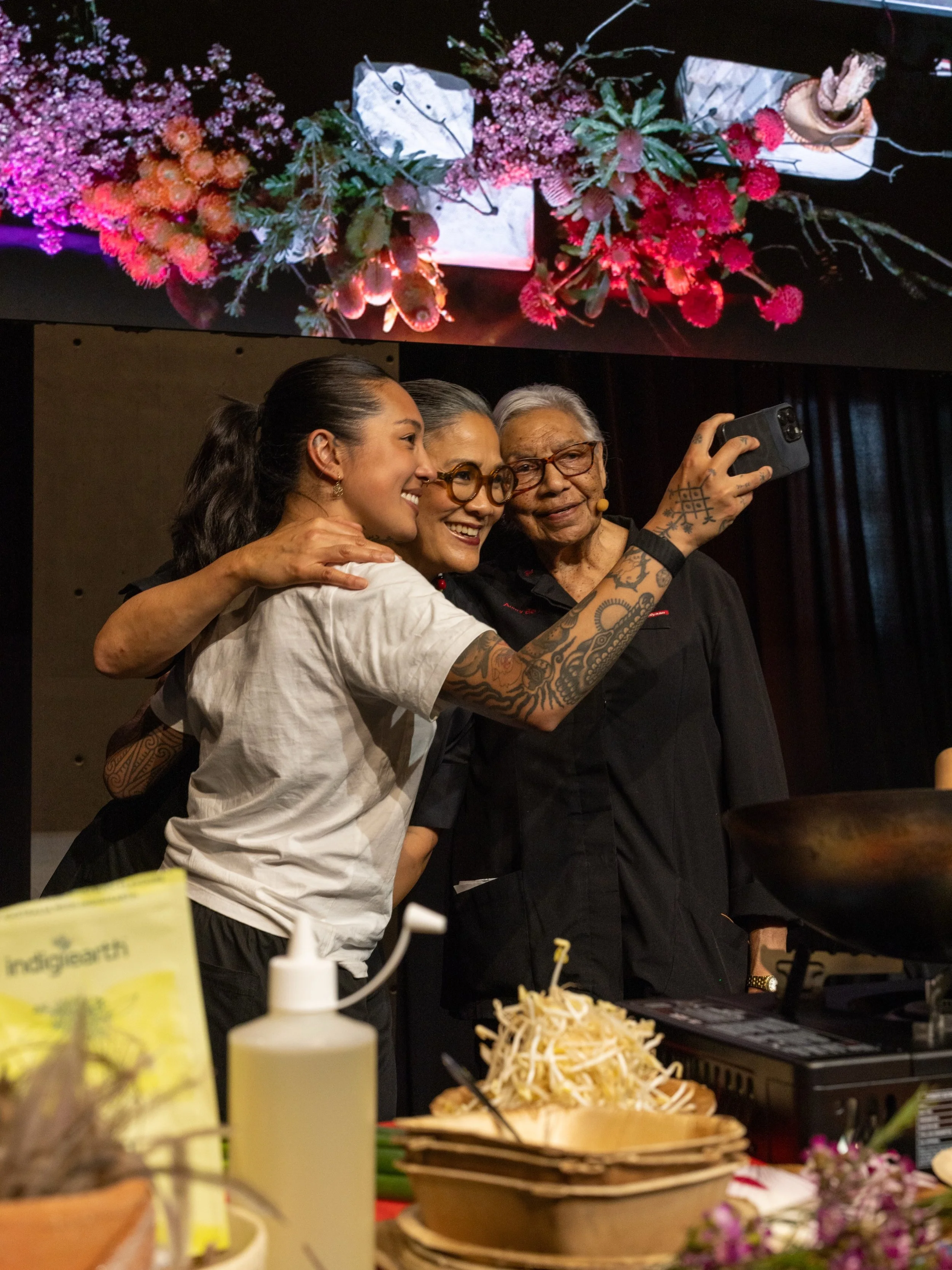 Some of my favourite faces and moments from Saturday of the 2nd ever Native Food Festival hosted by @indigiearth at @carriageworks. 

I didn&rsquo;t get around to everybody this year but I DID catch some talks and try some of the dishes which were st