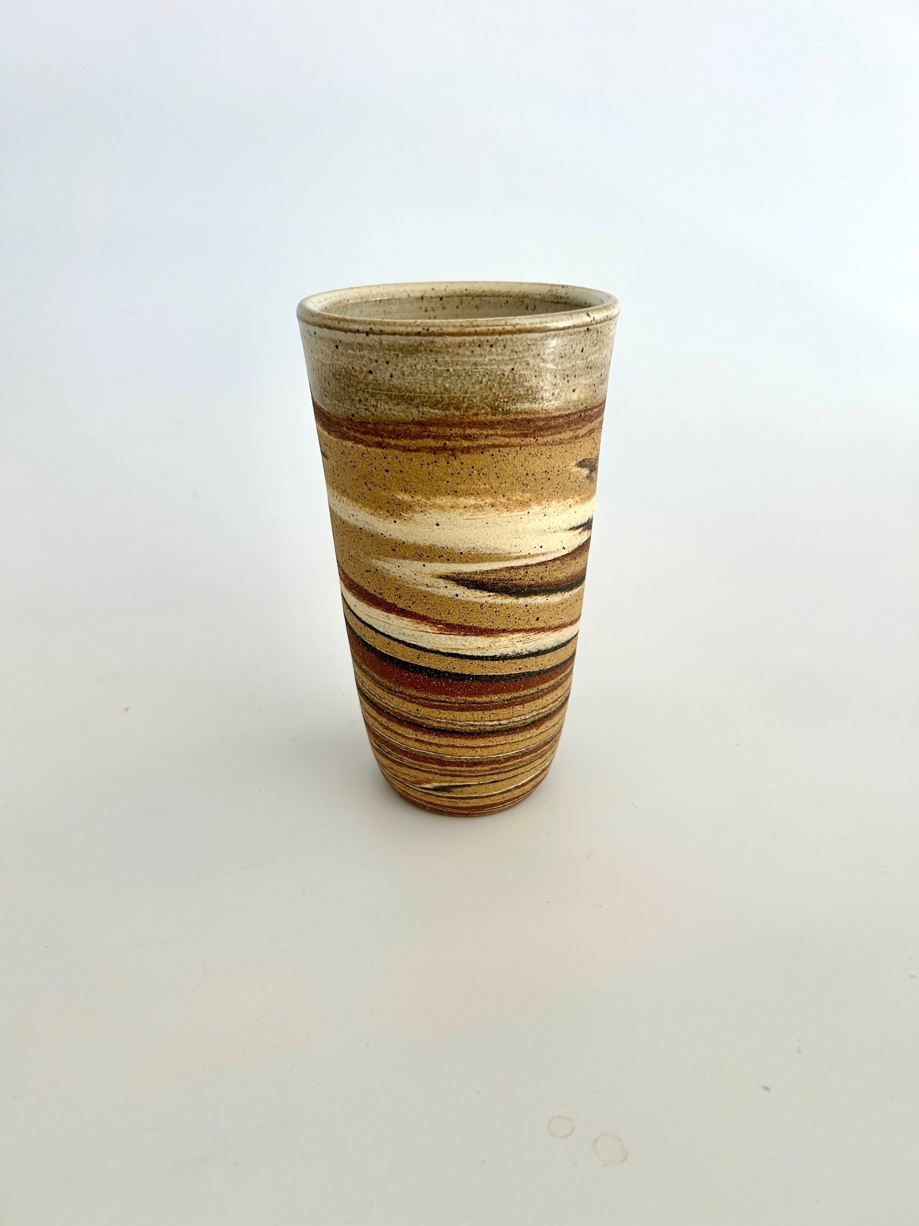 Marbled Travel Tumbler