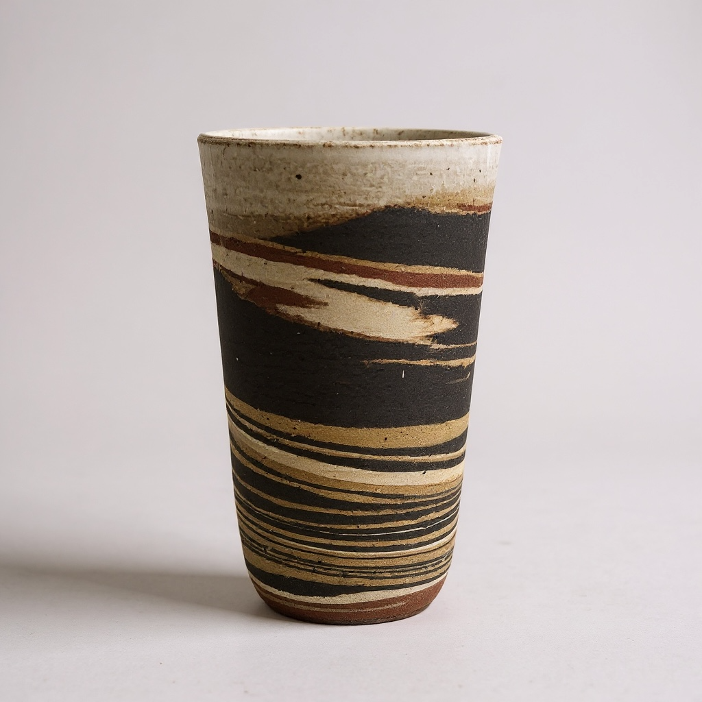 Marbled Tall Tumbler