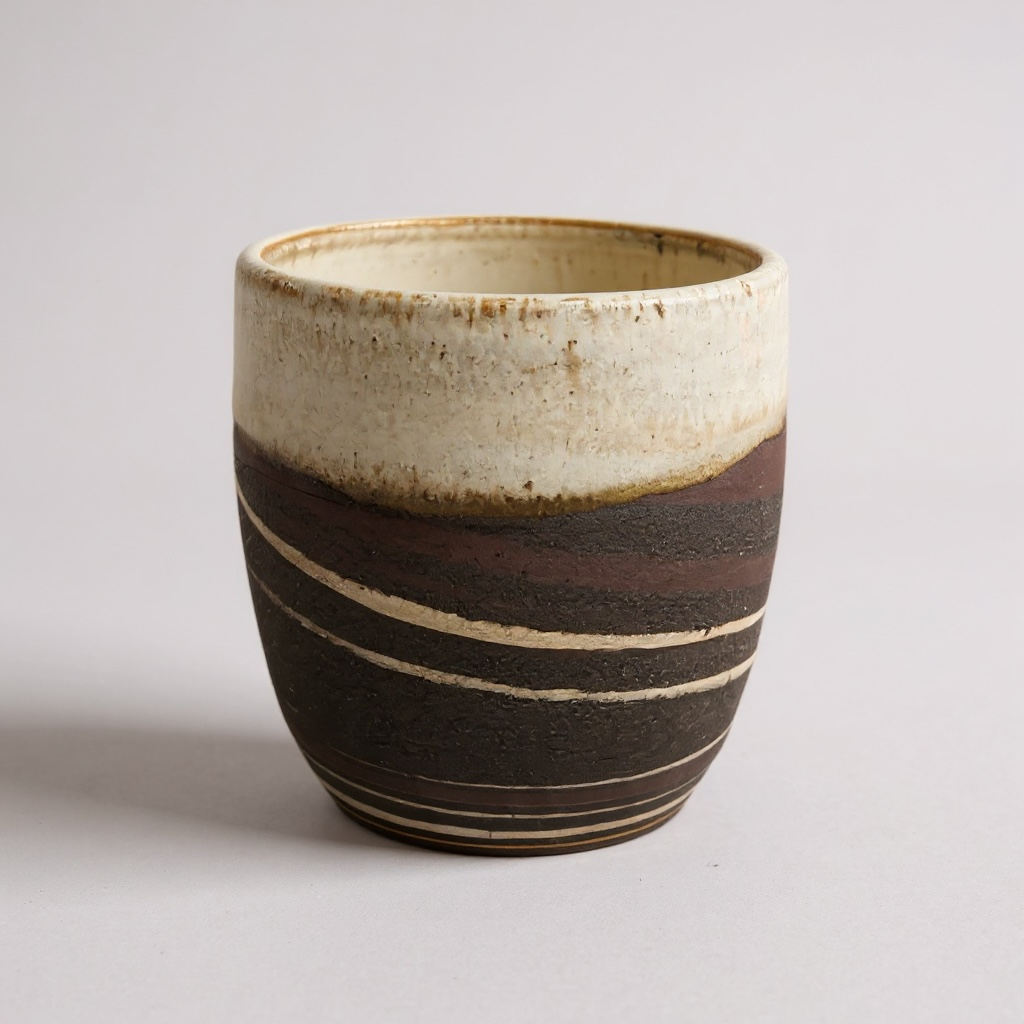 Marbled Round Tumbler