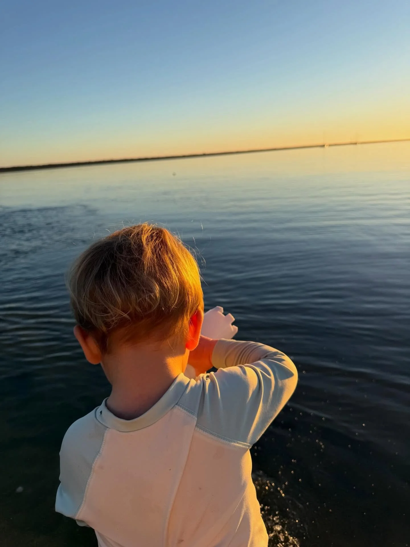 Sandy toes and salty kisses. Winter beach days are underrated. Currently obsessed with smooching those little squishy boy cheeks. And how you say &ldquo;hi baby&rdquo; when I come through the door because that&rsquo;s what I say to you. Also even tho