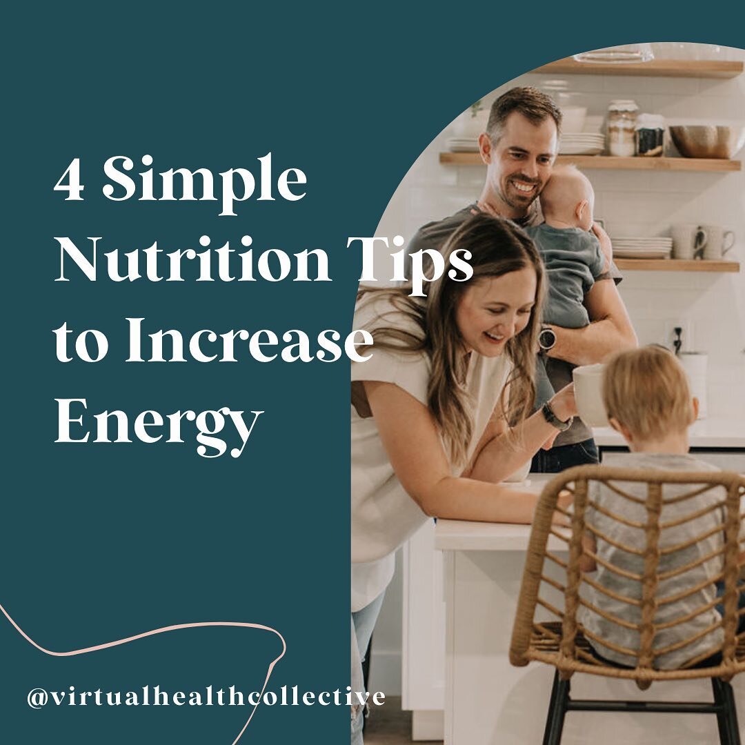 FOOD &amp; ENERGY 🥗

The number one concern we hear from our patients is &ldquo;Pleaseeee help me have more energy!&rdquo;. So if you&rsquo;re feeling exhausted and looking for solutions, know that you are not alone. 

Though there is lots that goes