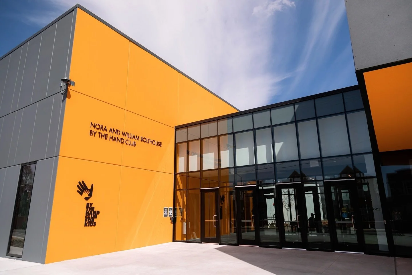 Incredible new spaces and very sweet faces from the first day of By the Hand Club in the new North Austin Community Center 🌟