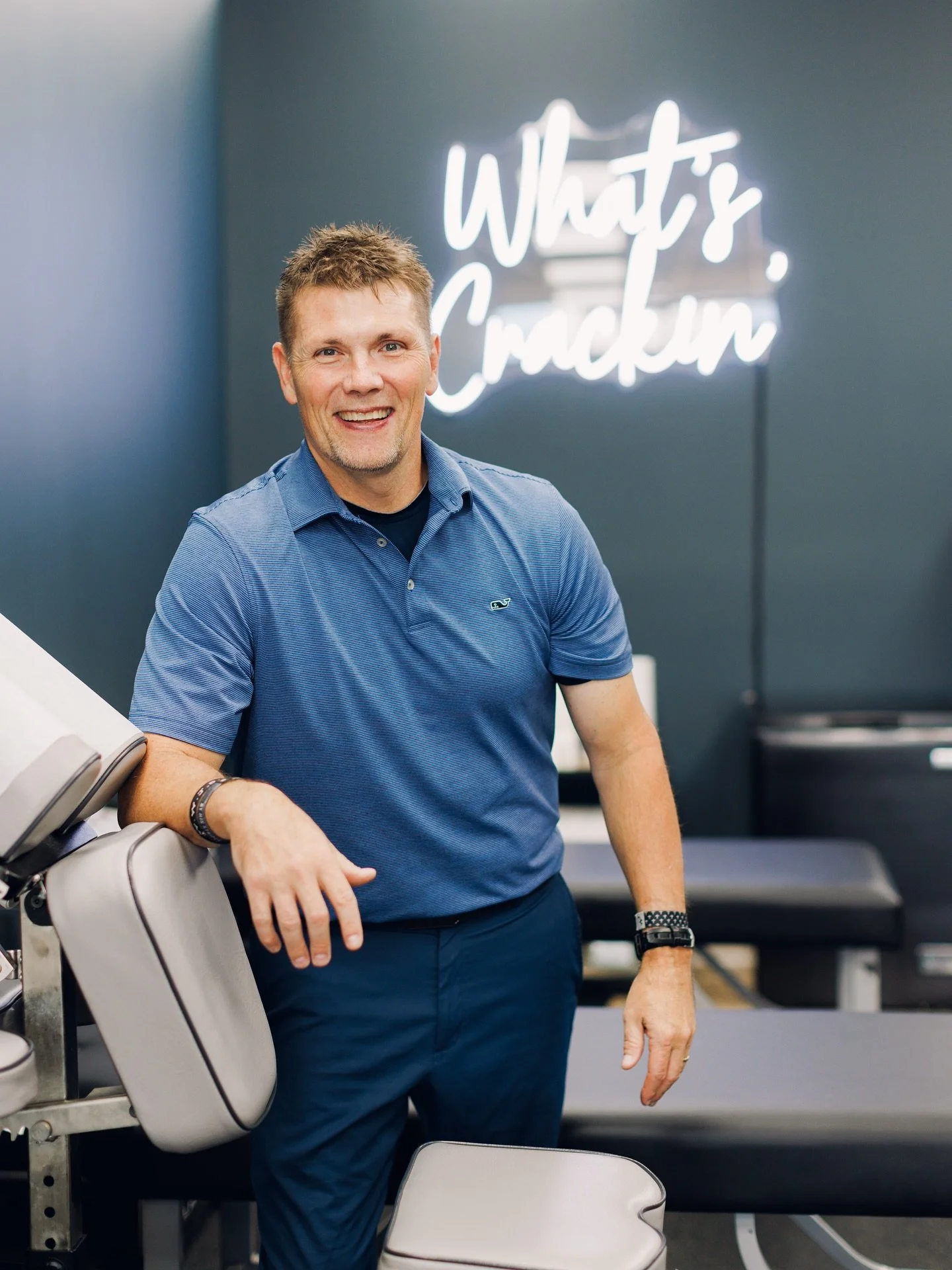 Brand Photos for @winfield_chiropractic &mdash; who recently opened in our community! We loved working with them to show off their beautiful and inviting space, and the joyful faces of their team!
