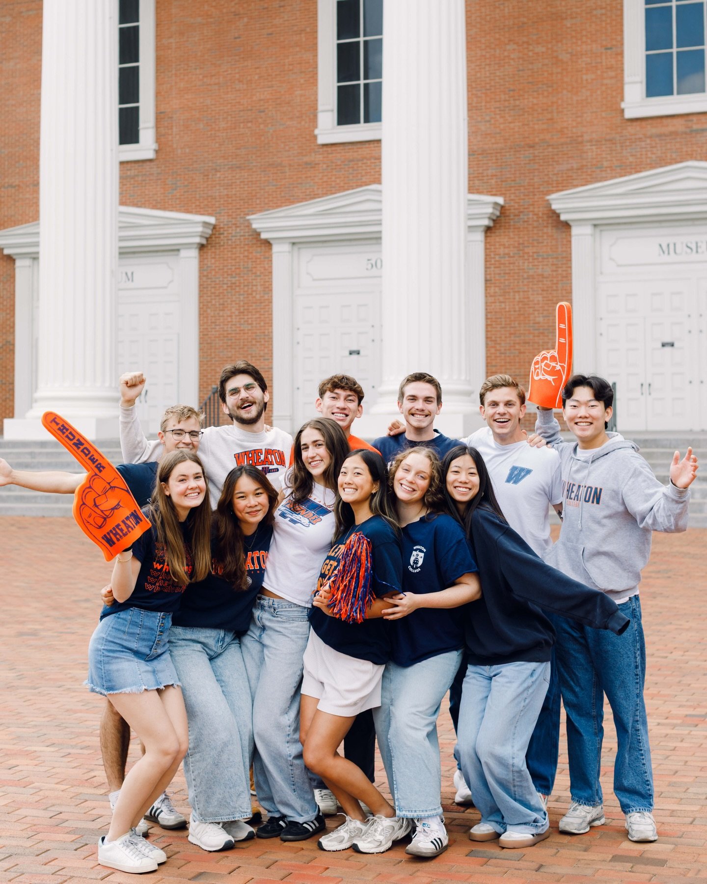 From a very fun brand session this past fall with @wheatoncollegeil student ambassadors!