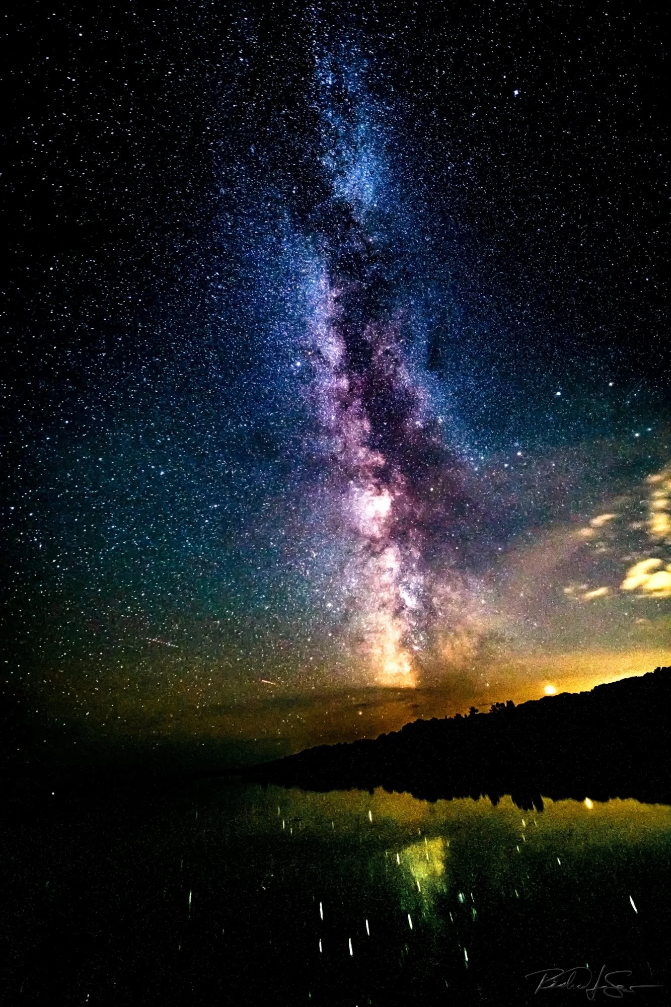 Milky Way over Blue Hill, Maine