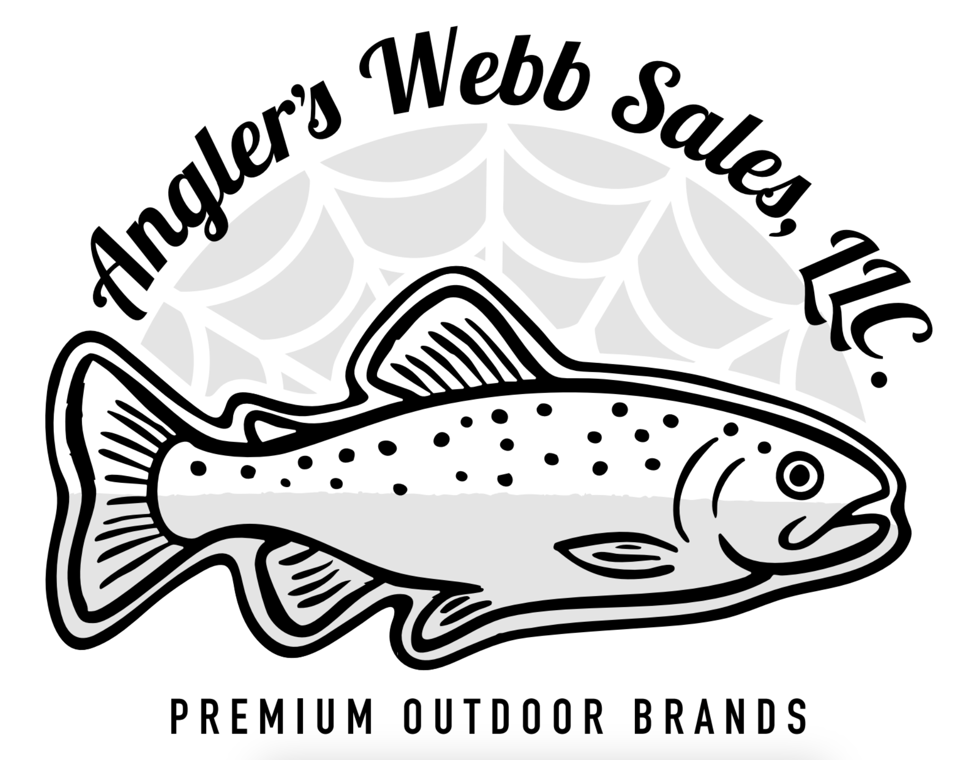 Angler's Webb Sales; Logo Design; Bozeman Montana