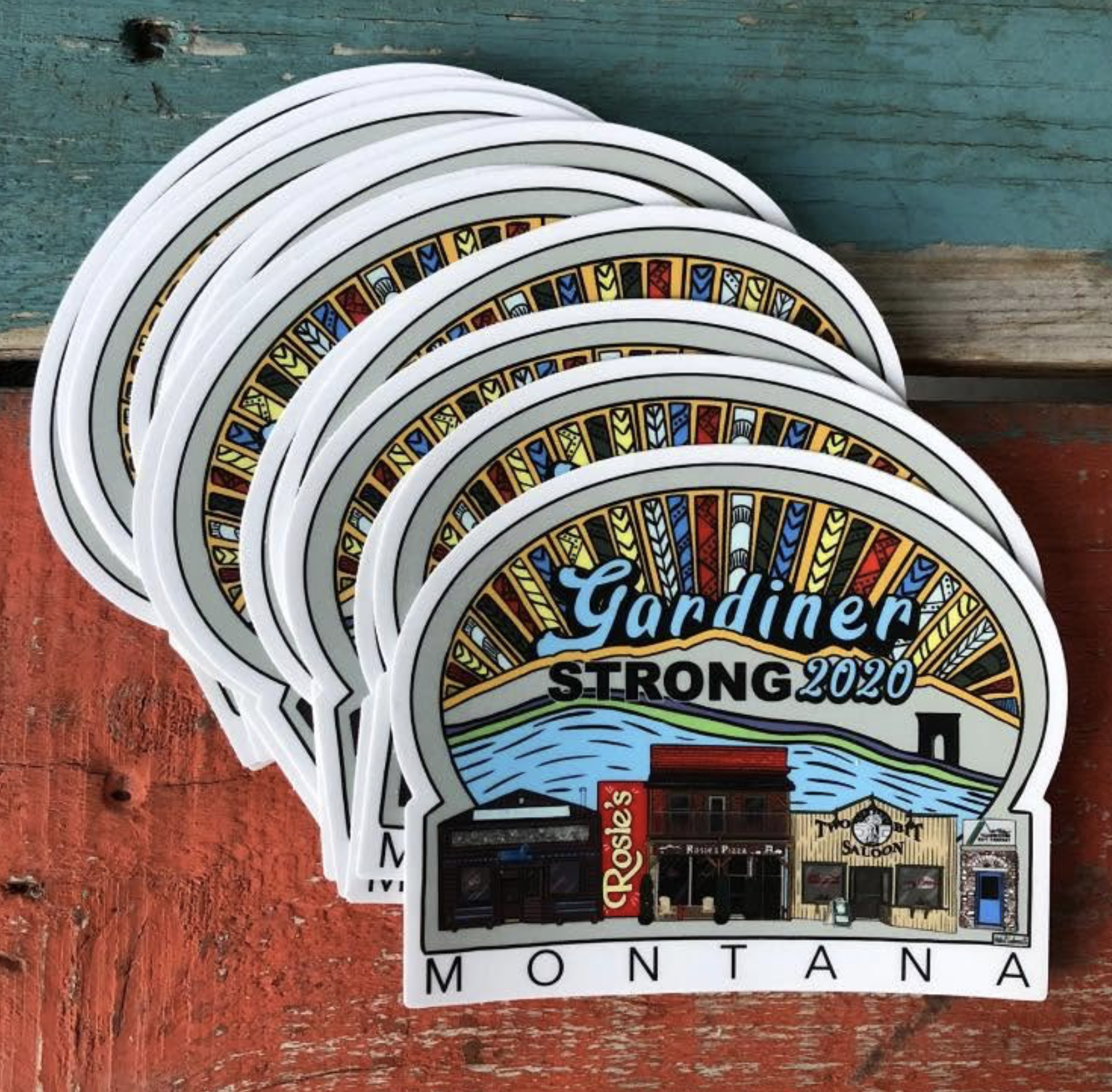 Gardiner Strong Fundraiser for the local fire department after a large structure fire in Gardiner, Montana 2020
