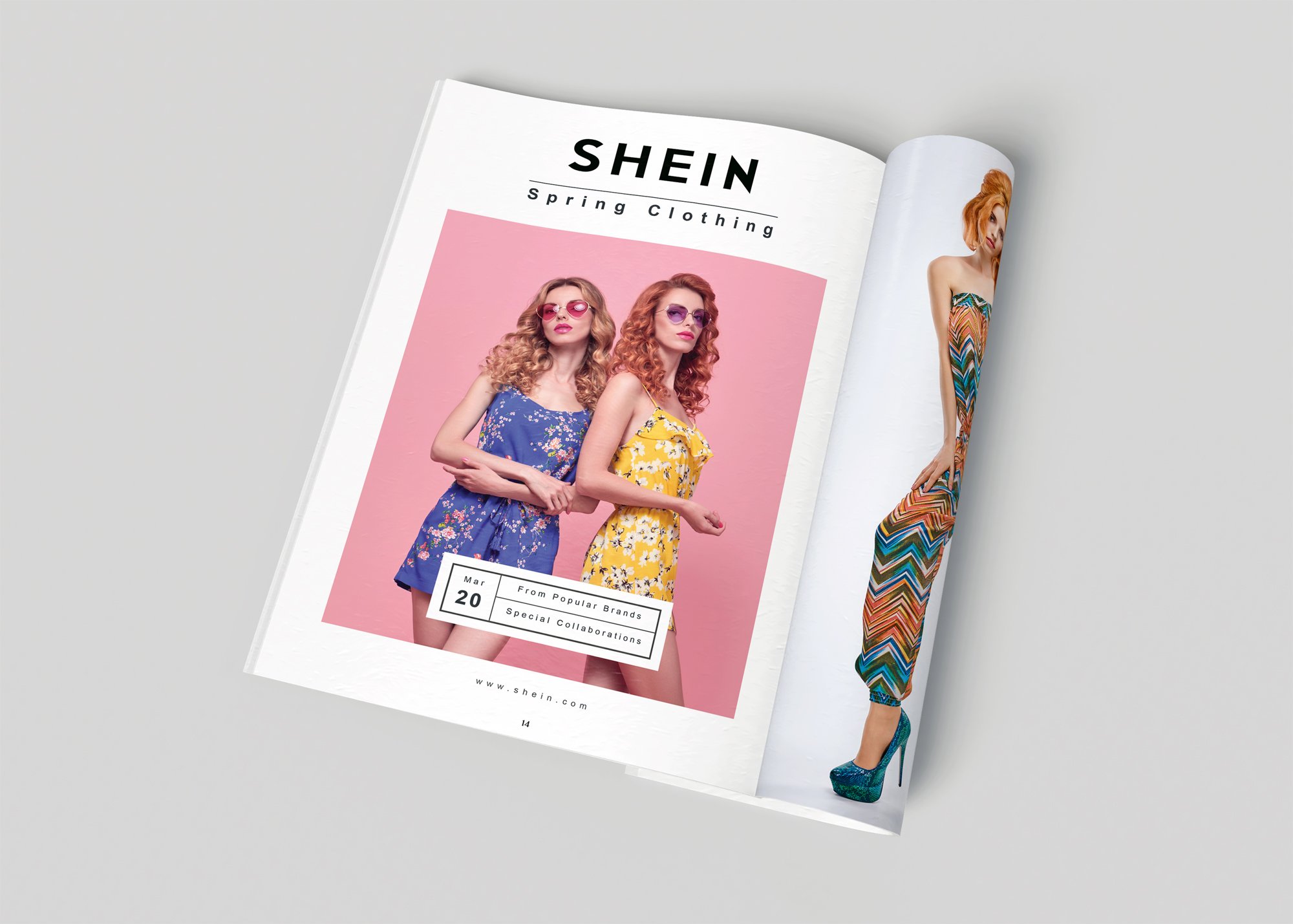 SHEIN  Advertisements — Adrian Sixtos
