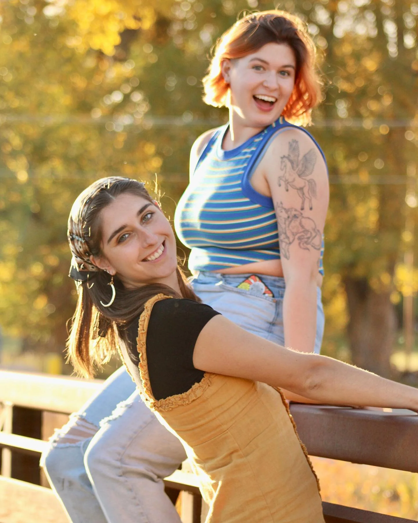 autumn in foco! I love my beautiful friends💛