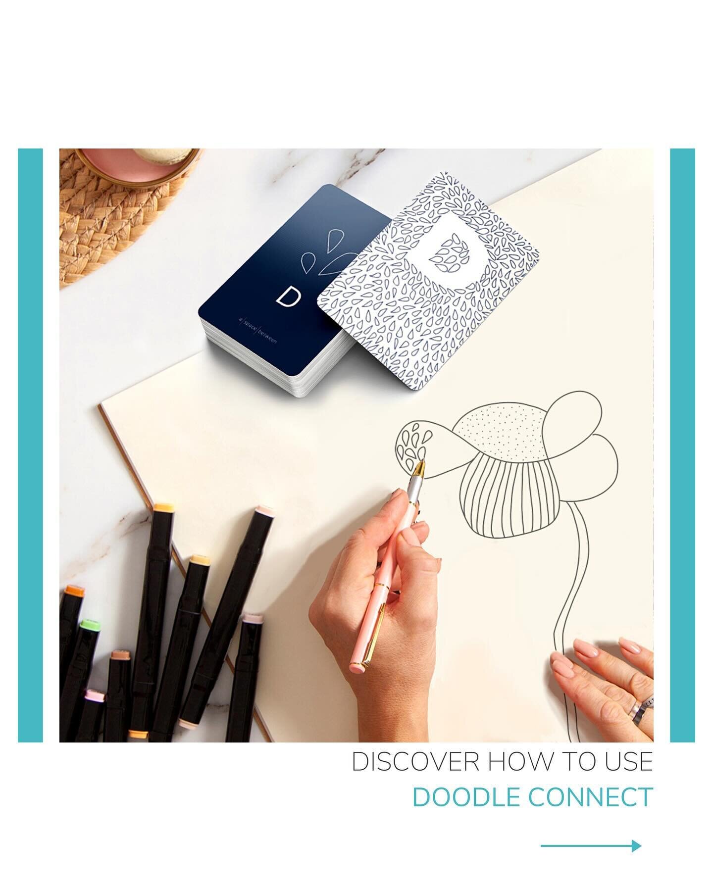 How to use your Doodle Connect cards〰️

✨You will need: Paper or something to draw on + a pen, pencil or anything you&rsquo;d like to draw with.

✨Think of a word: It could be a name, a feeling, a place, a deeply meaningful or a seemingly random word