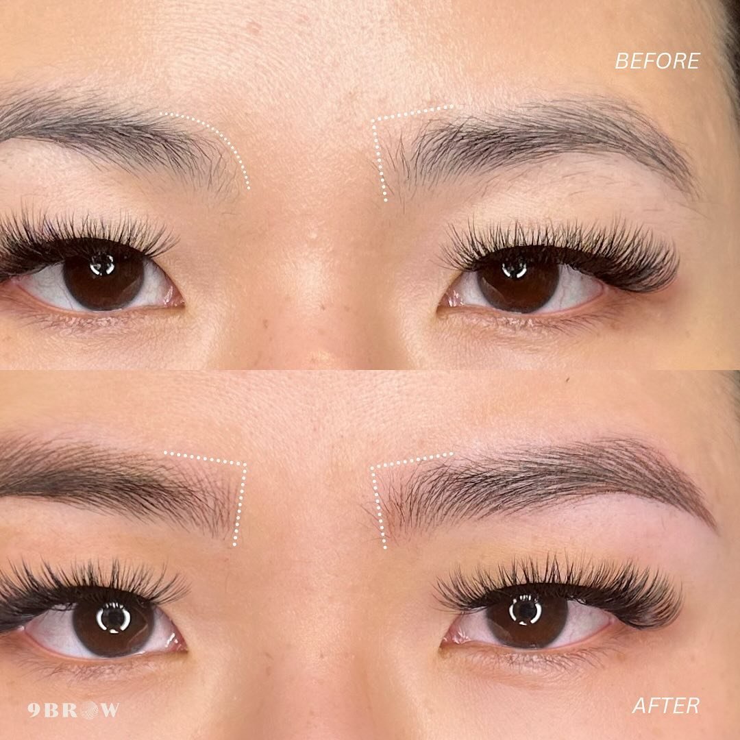 Did you know each brow&mdash;left and right&mdash;can have distinctly different growth patterns, contributing to natural asymmetry?👻

In many Asian eyebrows, brow hairs grow upward at the front, then transition downwards from the middle to the tail?