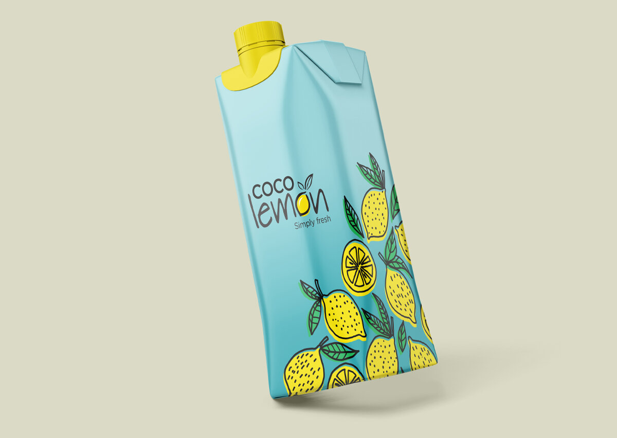 Juice box packaging design