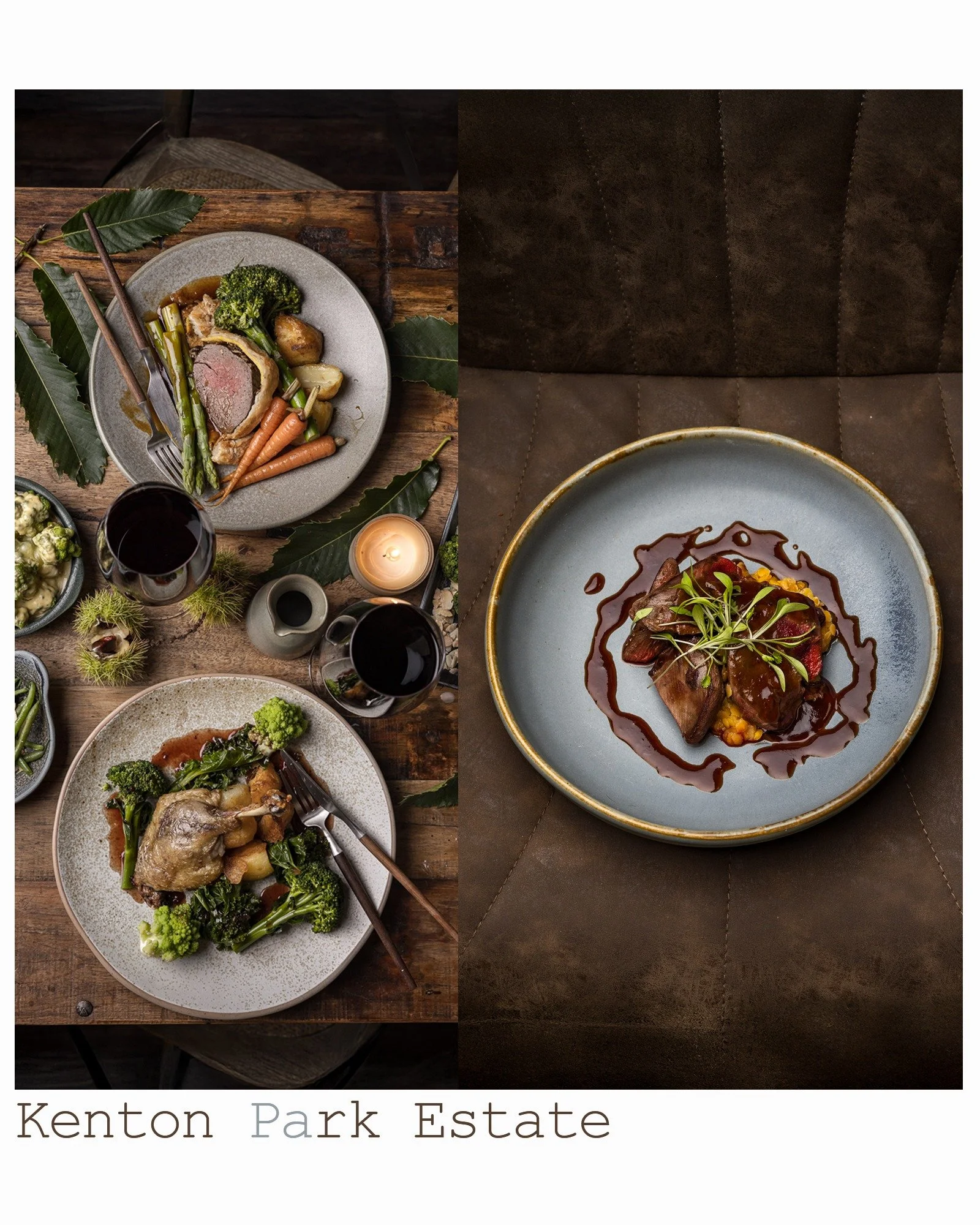 Winter is coming &mdash; and with it, the kind of food that does you good. A recent shoot at@kenton_park_estate ,  capturing their fire-cooked dishes, local ingredients, and winter vineyard atmosphere. Proper food, seasonal ingredients, and a kitchen
