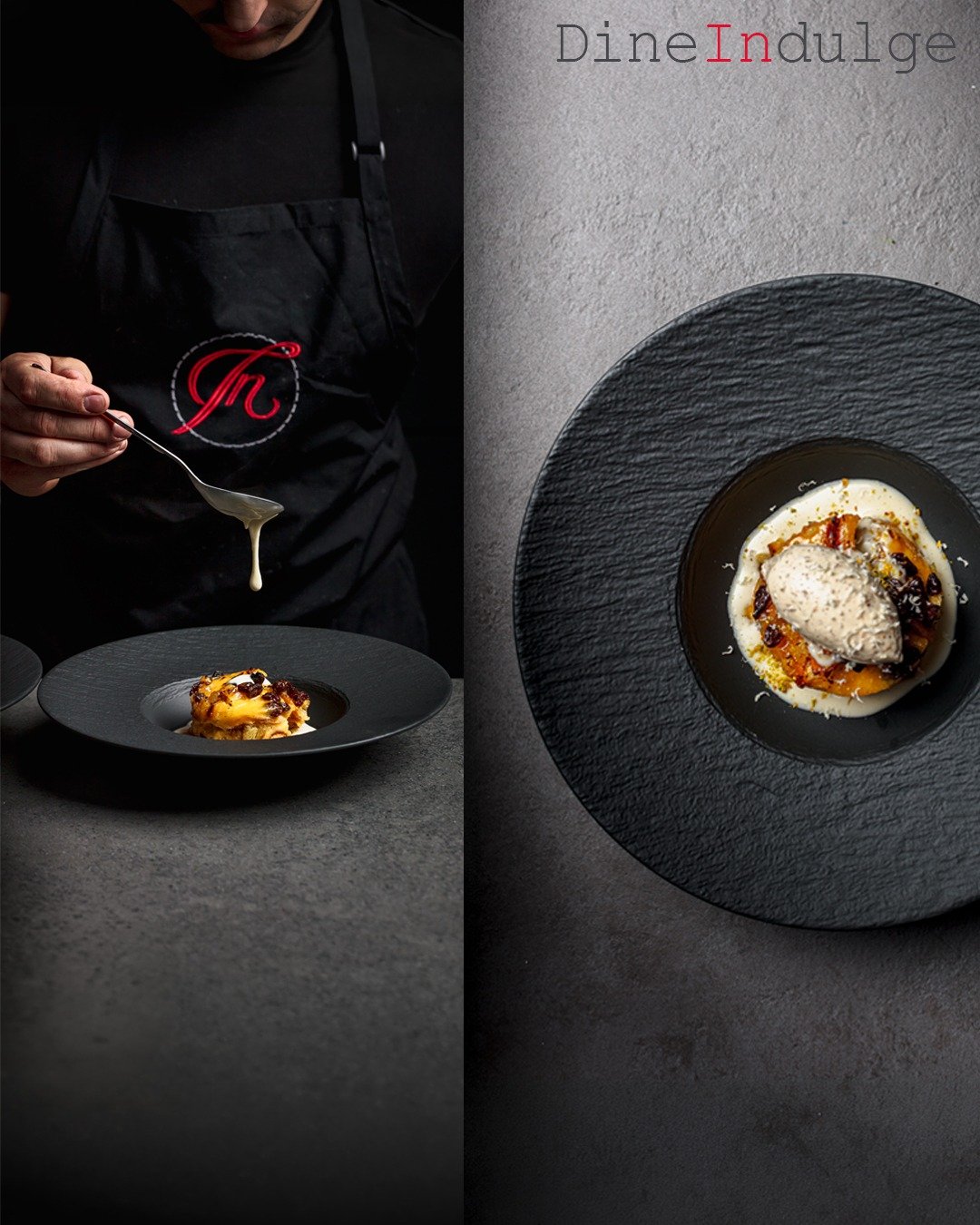 Shot for @dineindulge  in Bristol. That moment when the sauce finally behaves for half a second, long enough to catch it.
.
Plate by @villeroyboch .
.
Photography by @faydit_photography 
.
#ucookishoot #dineindulge #bristolfood #bristolfoodie #privat