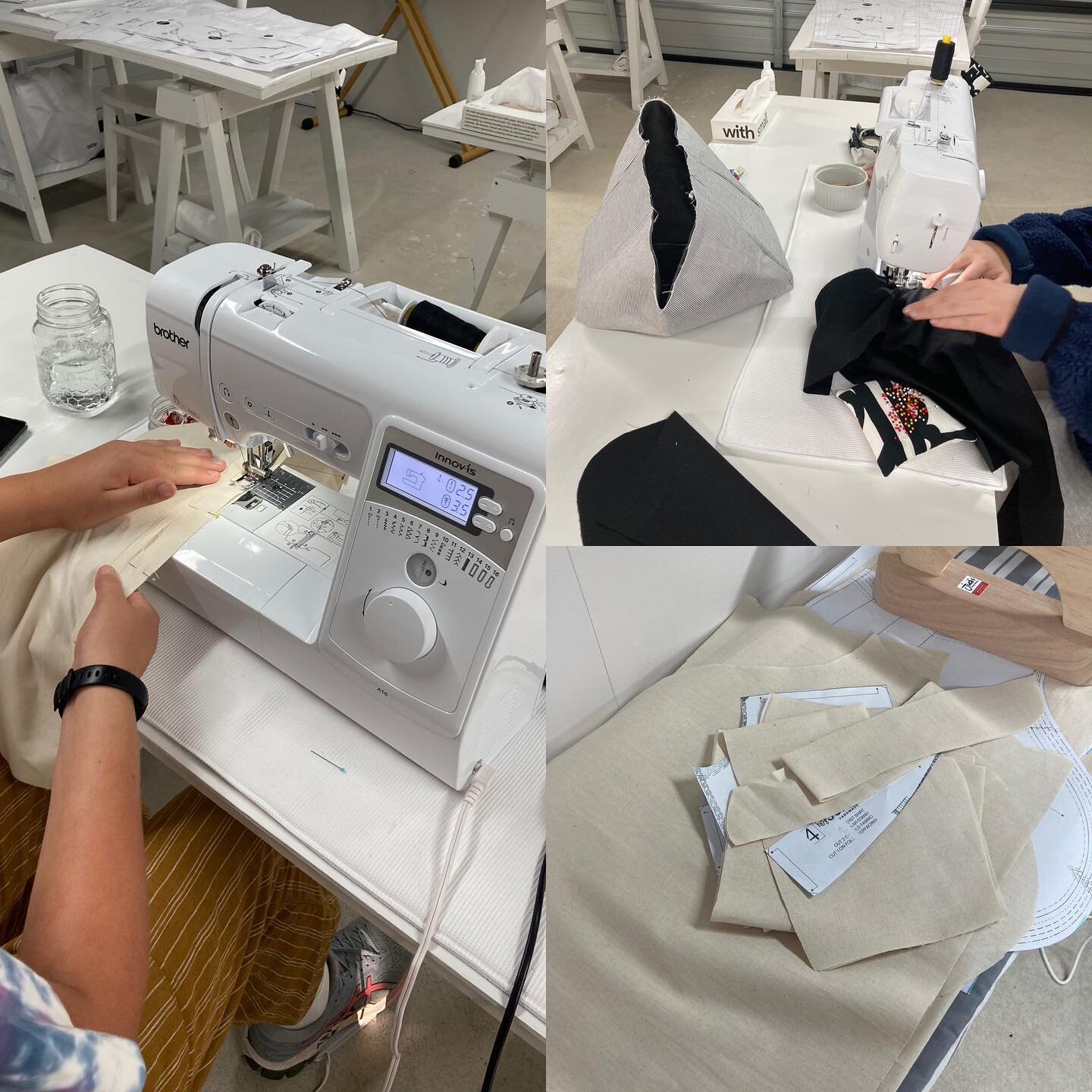 Week Two - Term One ✅
A great week of making in the workroom. The kids completed their second project, a lunch bag while the teens made good progress on their own projects. 

#audsleysarahdesigns #sewingschool #sewingschoolchch #sewnz #sewchch #maker