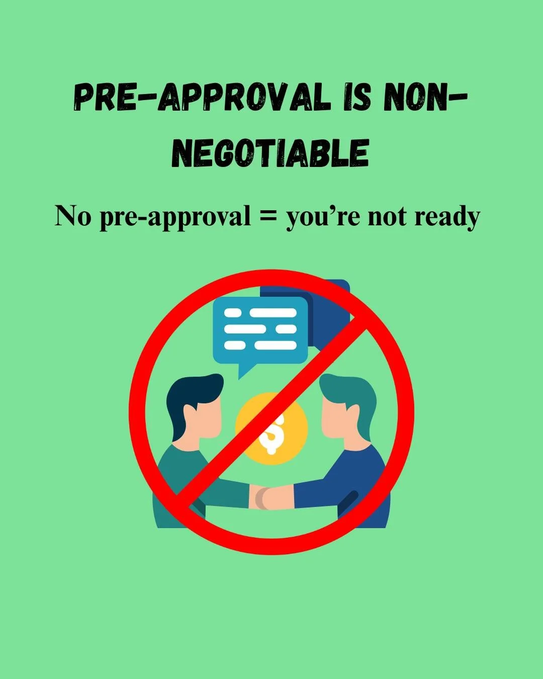No pre-approval = you&rsquo;re not ready... Here&rsquo;s what you need to know about pre-approval is non-negotiable

𝗣𝗲𝗻𝗻𝘆 | 𝗣𝘂𝗿𝗰𝗵𝗮𝘀𝗲 𝗪𝗶𝘁𝗵 𝗣𝗲𝗻𝗻𝘆
Buyer&rsquo;s Agent | Former Property Lawyer
Sydney Inner West &amp; Eastern Suburb