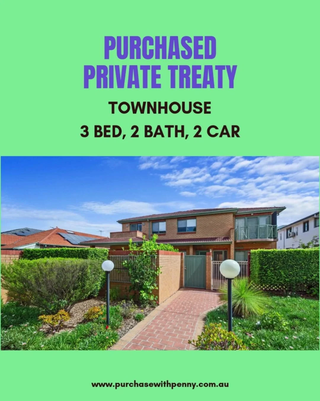 𝗣𝗲𝗻𝗻𝘆 | 𝗣𝘂𝗿𝗰𝗵𝗮𝘀𝗲 𝗪𝗶𝘁𝗵 𝗣𝗲𝗻𝗻𝘆
Buyer&rsquo;s Agent | Former Property Lawyer
Sydney Inner West &amp; Eastern Suburbs

#purchasewithpenny
#buyersagentsydney #sydneybuyersagent
#sydneyproperty #sydneypropertymarket
#buyinginsydney #pr