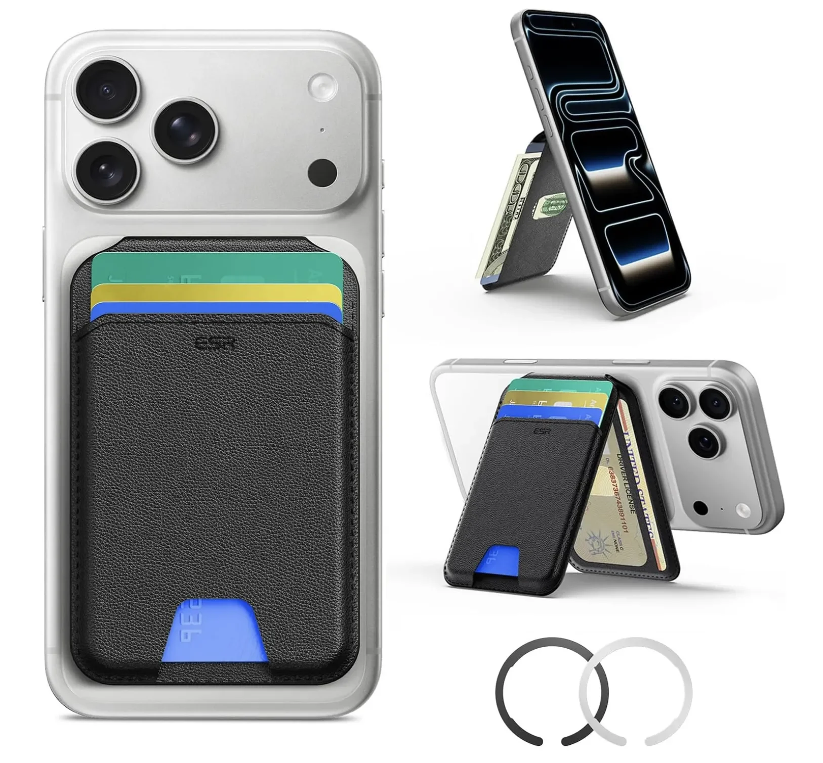 ESR Aura vegan-leather wallet